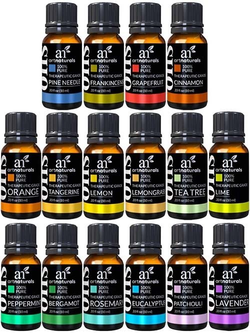 Artnaturals 16-Bottle Essential Oil Set